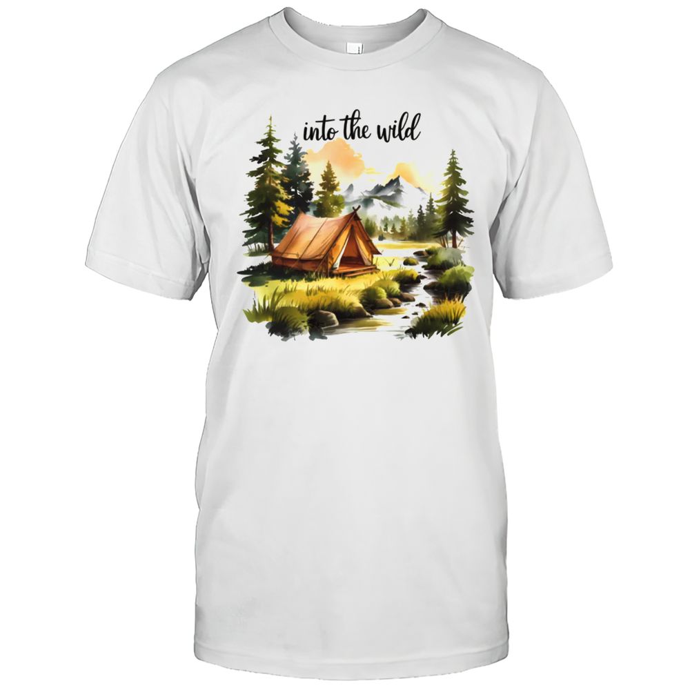 Into The Wild Painting T-Shirt