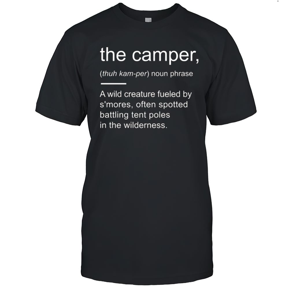 The Camper Noun Phrase T-Shirt